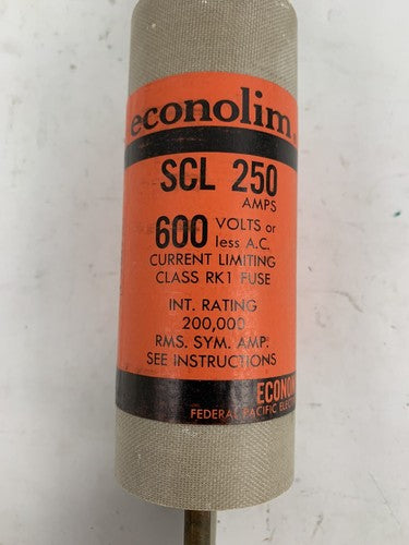 Economy Fuse SCL250 250A 600V Fuse1