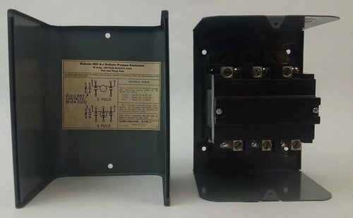 CUTLER HAMMER 9560H447-49 AC MAGNETIC CONTACTOR 9560H447A 50A 600V 3P 120V COIL2