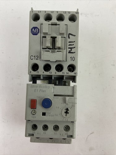ALLEN BRADLEY STARTER (100-C12E*10 COIL 24VDC + 193-EECB 1.0-5.0A)0