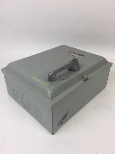 FPE 5636R HEAVY DUTY SAFETY SWITCH 60A 600VAC 3 POLE 50HP FEDERAL PACIFIC ELECTR4