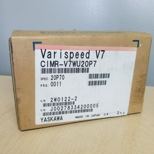 YASKAWA ELECTRIC CIMR-V7WU20P7 0