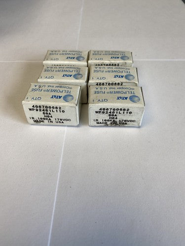 Bussmann Telpower WP92461L110 60A 170V Fuse "Lot of 6"0