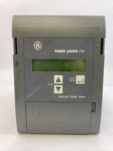 GE GENERAL ELECTRIC PLE3ESBG POWER LEADER EPM 120V 10AMP ELECTRONIC POWER METER0
