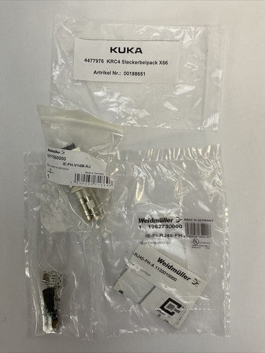 KUKA 4477976 KRC4 STECKERBEIPACK X66 (IE-PH-V14M-RJ + IE-PI-RJ45-FH)0