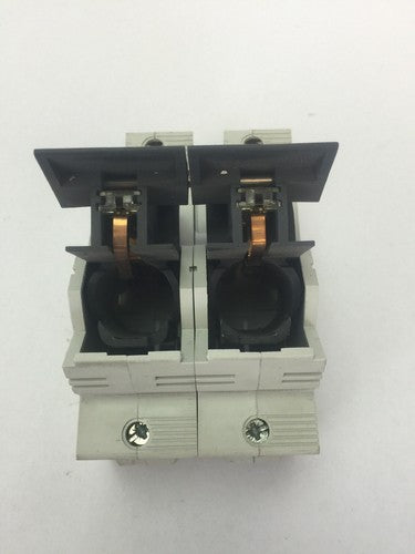 ALLEN BRADLEY 1492-FB2J30-L DUAL FUSE HOLDER 30A 600V USE CLASS J FUSES ONLY7