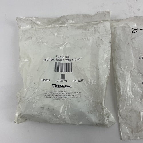 CARR LANE CL-453-VTC VERTICAL HANDLE TOGGLE CLAMP ***LOTOF2***2