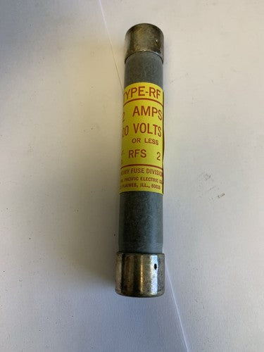 Economy Fuse RFS2 2A 600V Fuse "Lot of 10"2