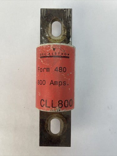 GEC ALSTHOM CLL800 CLASS L FUSE 800AMP FORM 480 600VAC CURRENT LIMITING0