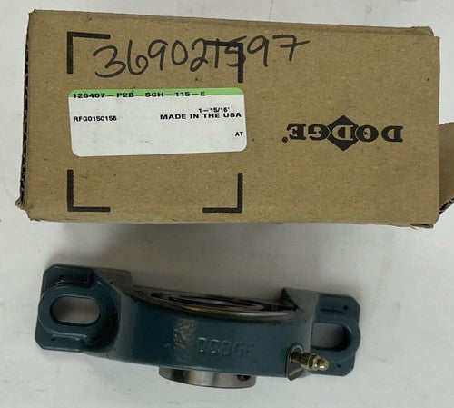 DODGE 126407-P2B-SCH-115-E 1-15/16" PILLOW BLOCK BEARING0