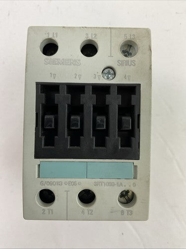 SIEMENS 3RT1036-1AK60 CONTACTOR 30A 600VAC 3PH 50HP COIL 110V 50HZ 120V 60HZ0