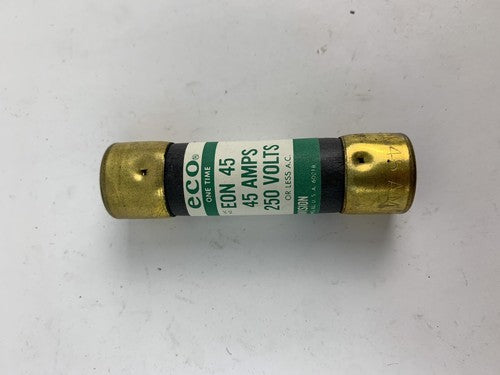 Economy Fuse One-Time EON45 45A 250V Fuse "Lot of 10"2