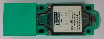 R.B.DENISON NJ15+B+VA, PROXIMITY LIMIT SWITCH, WIRING SPEC 900, NEW SURPLUS2