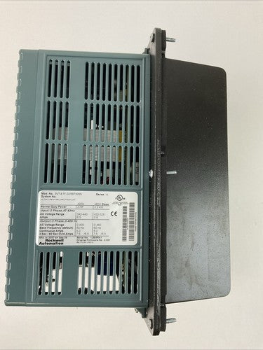 ROCKWELL AUTOMATION 9VT41F-005BTNNN AC DRIVE SERIES A 400V 3HP FIRMWARE NO 3.0013