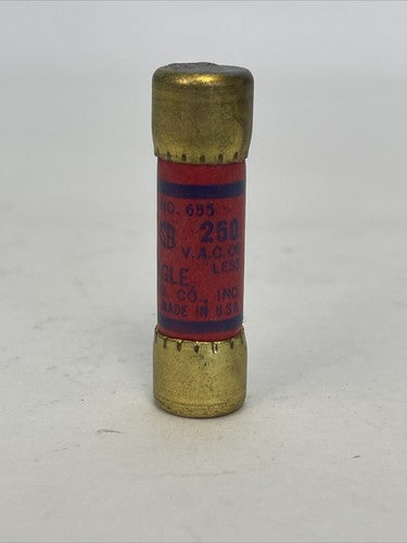 EAGLE 655 FUSE 1AMP 250VAC (LOT OF 10)3