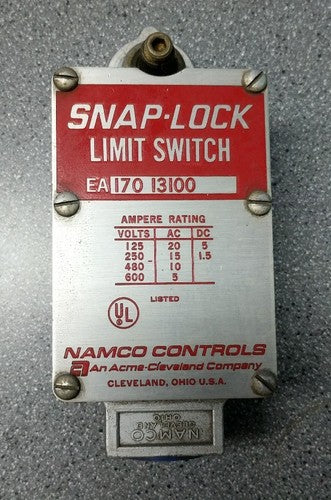 EA170-13100 Namco Snap-Lock Limit Switch 0