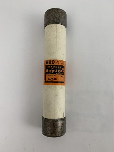 Shawmut Amp-trap A6X40 Type 1 40A 600V Fuse0