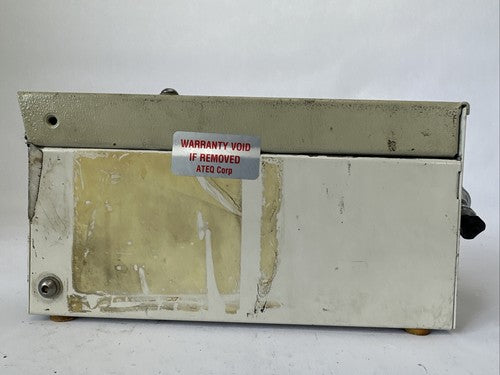 ATEQ 197-0179 LEAK TESTER 24VDC NO POWER CORD NO KEY G5203