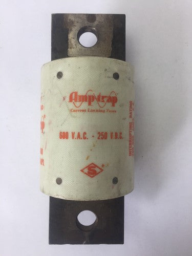 SHAWMUT A4BY1600 AMP-TRAP CURRENT LIMITING FUSE FORM 480 TYPE 55AK 600VAC 250VDC3