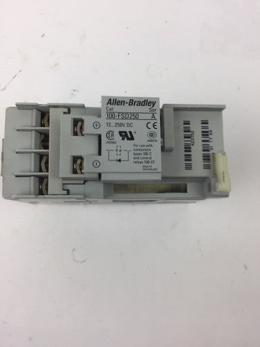 ALLEN BRADLEY 100-C09UDJ300(100-C09D*300 CONTACTOR & 100-FSD250 SURGE PROTECTOR 5
