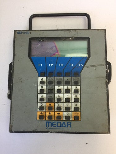 MEDAR  WELDING TECHNOLOGY 937-0009V2 DEP100S  12-24VDC 125mA  HAND HELD TERMINAL0