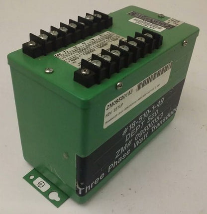 OHIO SEMITRONIC, GW5-022E AC WATT TRANDUCER, 3PH, 3W, TWO ELEMENT, 0-150V, 0-20A4