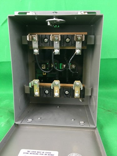 GENERAL ELECTRIC GE DFPB461 30 AMP 600V FUSIBLE GROUND BUS PLUG 4P FLEX-A-PLUG2