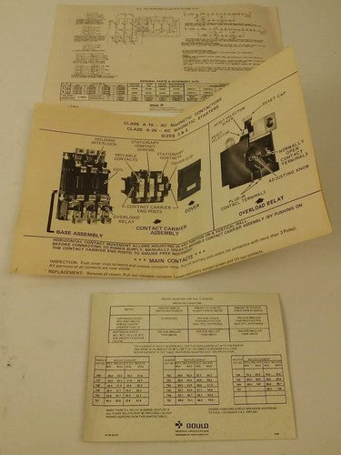 ITE GOULD A213E SIZE 3 MAGNETIC MOTOR CONTROL, 3PH, 600V, 100A, 50HP, 120V COIL11