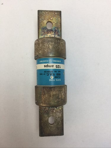 GE GF8B125 CLF FUSE 600VAC 125AMP CLASS J6