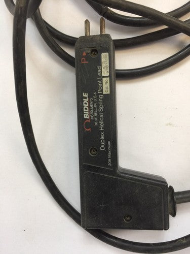 BIDDLE INSTRUMENT 247000-8 DLRO DIGITAL LOW RESISTANCE OHMMETER USE WITH BEH-5