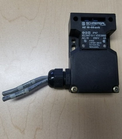 Schmersal AZ 16-03zvrk Safety Interlock Switch0