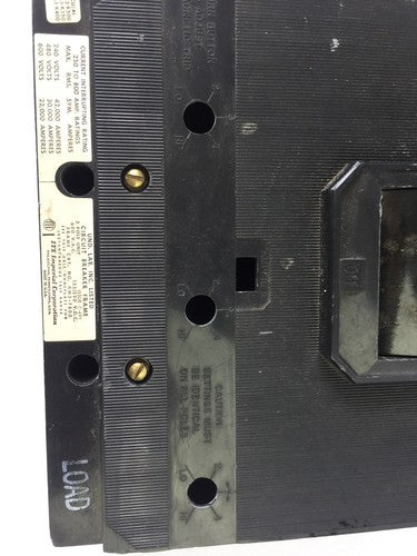 ITE KM3-F800 CIRCUIT BREAKER FRAME 250-800A 600VAC 125/250VDC 3POLE NO TRIP UNIT6