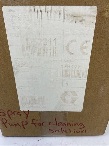 GRACO HUSKY 515 D52311 DOUBLE PUMP DIAPHRAGM GPM 15-571
