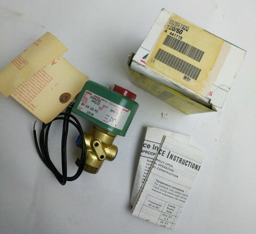 Asco 8320A192Q 120V 0