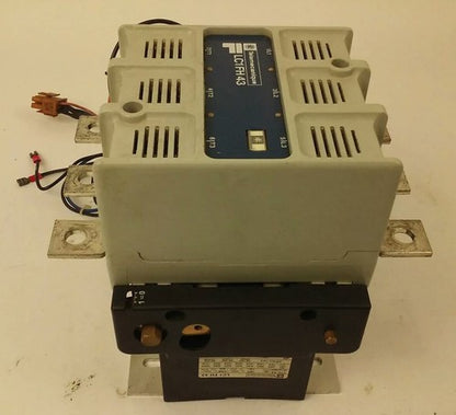 TELEMECANIQUE LC1FH43 CONTACTOR 3PH 600VAC 150HP 200A LA1F221 LX4 FH 190VDC3
