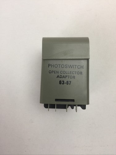 PHOTOSWITCH 63-65 SOLID STATE LOGIC OUTPUT OPEN COLLECTOR CURRENT SINK 2