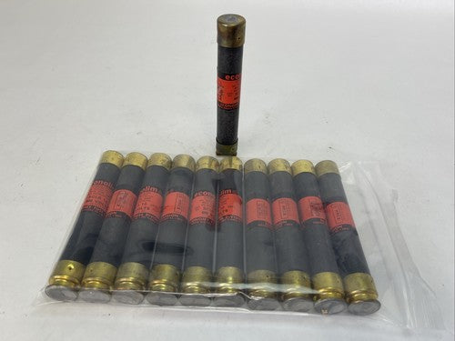 ECONOLIM SCLR10 CURRENT LIMITING CLASS RK1 FUSE 600VAC 10AMP (LOT OF 11)0