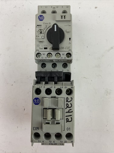 ALLEN BRADLEY 190E-ANEJ1-CA63C ECONOMY STARTER (140M-C2E-A63 + 100-C09E*01)0