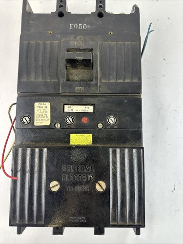 GE TB63F600 FRAME TRI-BREAK TB43TM56GM 400A TRIP A6KA SHUNT UNDERVOLTAGE RELEASE0