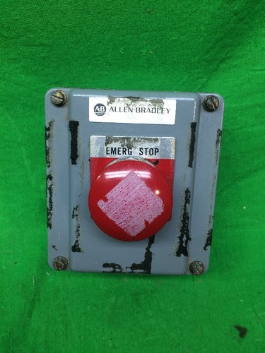 ALLEN BRADLEY 800T-1TKG PUSH BUTTON STATION 800T1TKG0