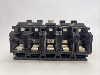 GE THQC1115 CIRCUIT BREAKER 1POLE 15AMP 120/240VAC (LOT OF 5) GENERAL ELECTRIC1