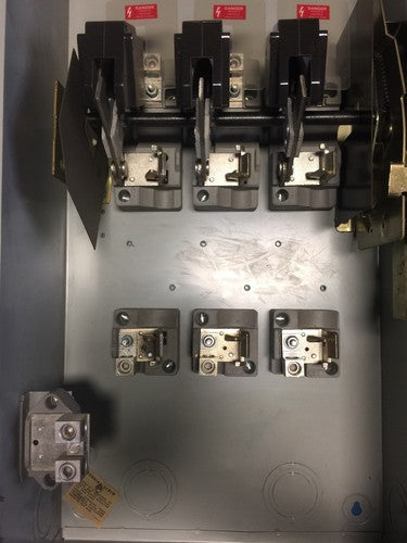 FPE H1236SN HEAVY DUTY SAFETY SWITCH 600 VAC 200 AMP 150 MAX HP 3 POLES9