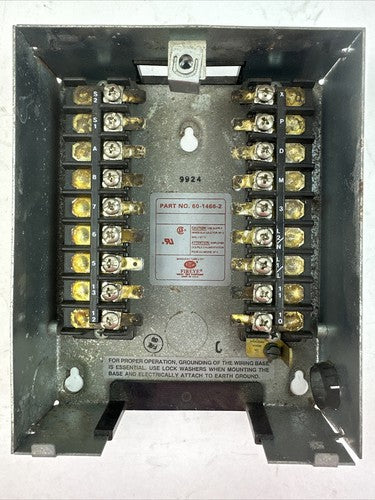 FIREYE 60-1468-2 WIRING BASE FOR CABINET MOUNT0