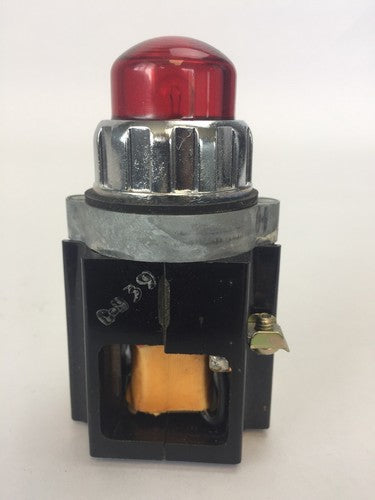 FURNAS BJLD11 OIL TIGHT PILOT LIGHT 120VAC RED LENS3