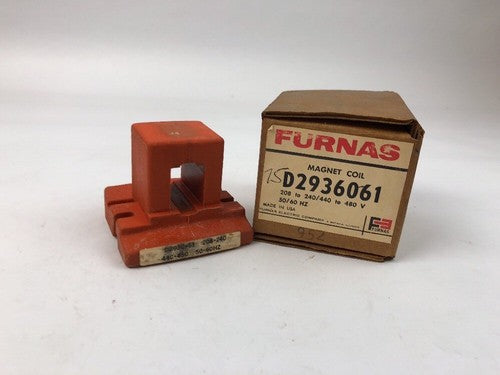 Furnas D2936061 Magnetic Coil 208/240 V 50 HZ 440/480 V 60 Hz0