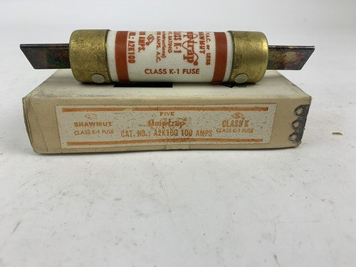 Gould Shawmut Amp-trap A2K100 100A 250VAC Fuse "Lot of 5"0