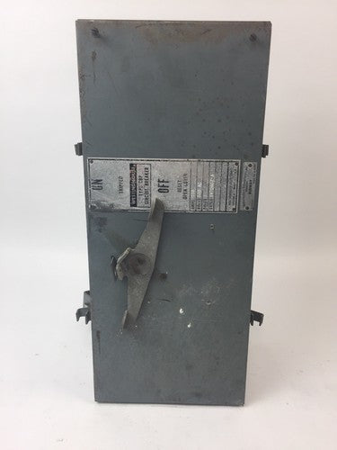 WESTINGHOUSE CBP 100A BUS PLUG 600VAC 3 POLE0