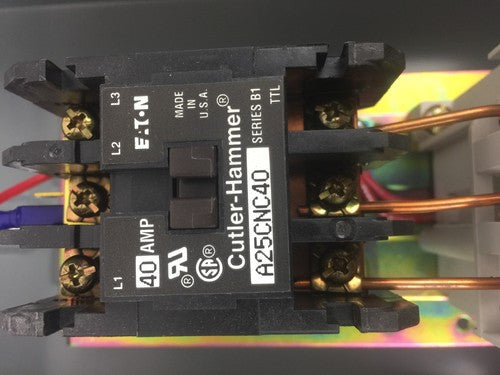 CUTLER HAMMER A25CGE40B MOTOR STARTER A25CNC40 C306GN39