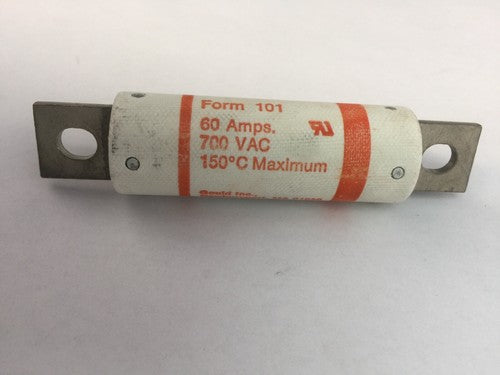 GOULD SHAWMUT AMPTRAP A70P60 FUSE 60AMP 700VAC TYPE 42