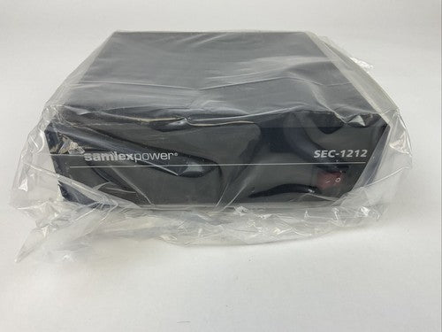 SAMPLEX POWER SEC-1212 SWITCH MODE DC POWER SUPPLY 10AMPS 13.8VDC4