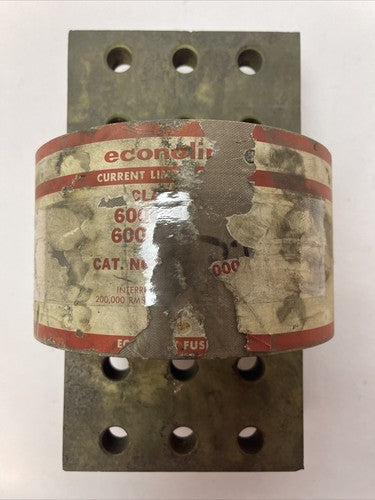 ECONOLIM LCL-6000 CURRENT LIMITING ECONOMY FUSE CLASS L 6000AMP 600VAC0